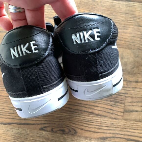 Nike Court Legacy black slip men’s size 11 shoes - Picture 4 of 9